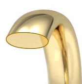 Profil snubního prstenu