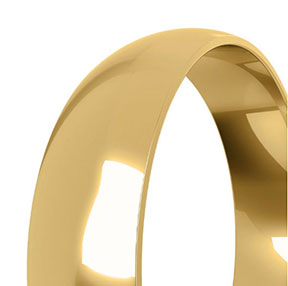 Lesklý povrch snubních prstenů - M10